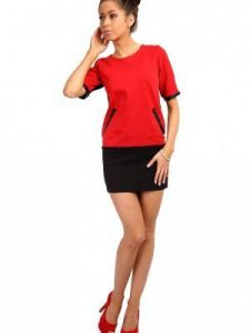 Tunika MOE004 Red-Black